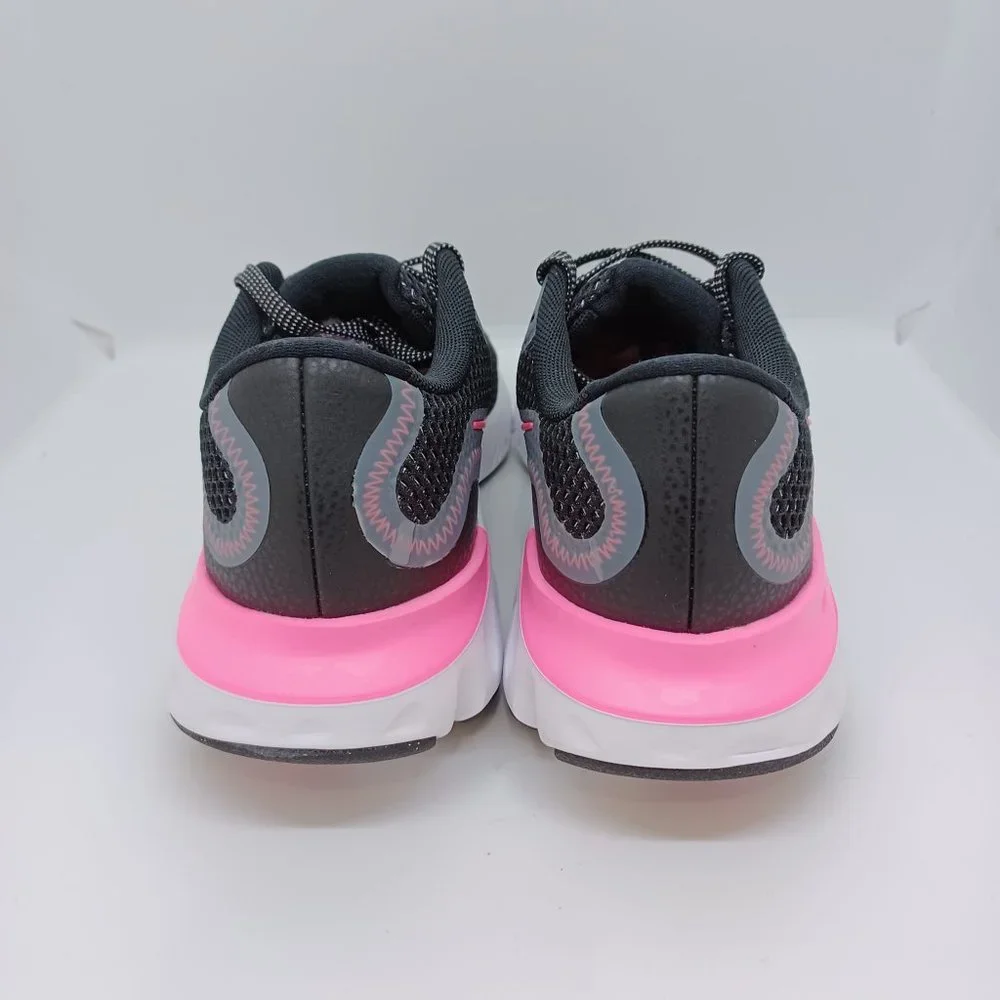 Nike 6y Youth / WOMEN'S 8 RENEW RUN SHOES Black/ Pink White CT1430 092 running - Picture 5 of 7